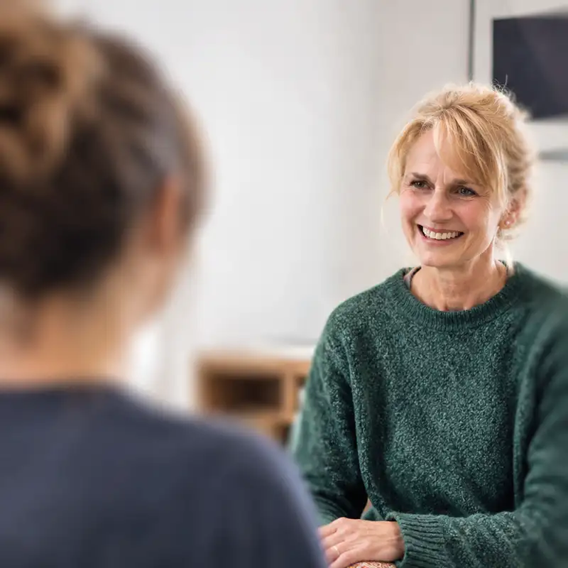 Christiane Adrigam im Coaching